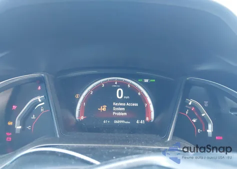 2020 Honda Civic Si Sedan z USA, uszkodzony, nr VIN 2HGFC1E59LH702623